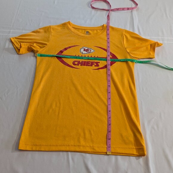 Kansas City Chiefs Yellow Shirt Size Small and Baseball Cap Dark Red/Wine Color - Picture 9 of 11